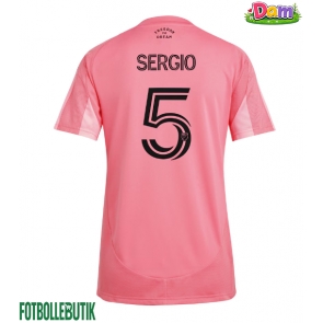Inter Miami Sergio Busquets #5 Hemmatröja Kvinnor 2025-26 Kortärmad
